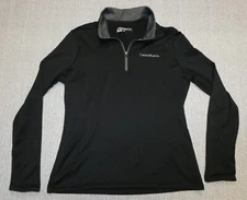 Nike Golf Dri-Fit women's black Canyon Ranch long-sleeved base layer top Sz L