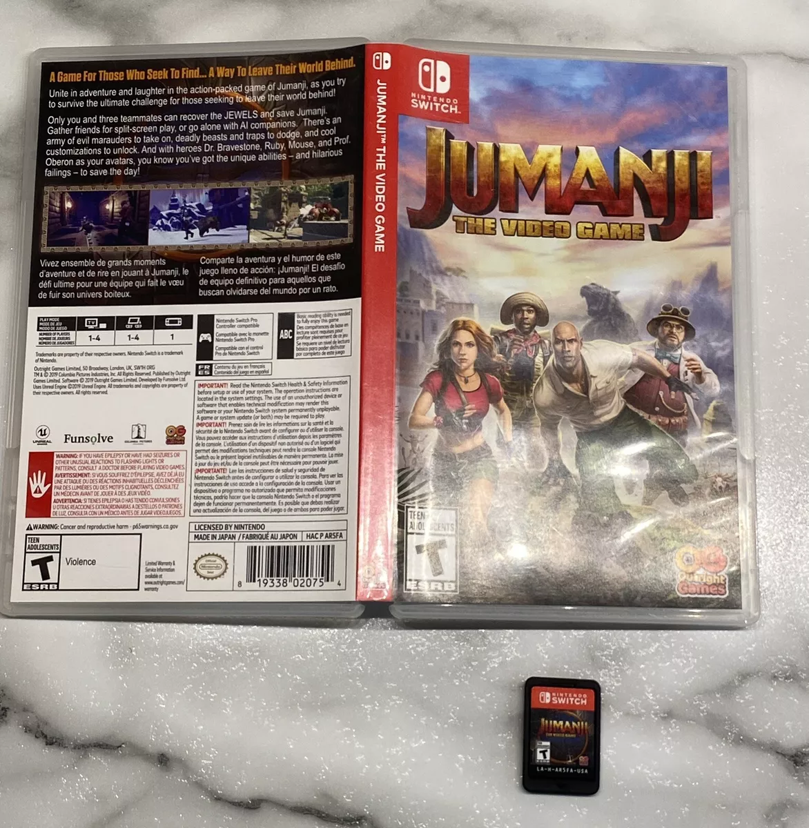 Jumanji: The Video Game - Nintendo Switch