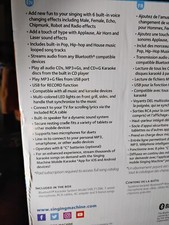 Bluetooth Karaoke System by Singing Machine