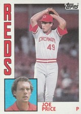FREE SHIPPING-MINT-1984 Topps #686 Joe Price Reds 