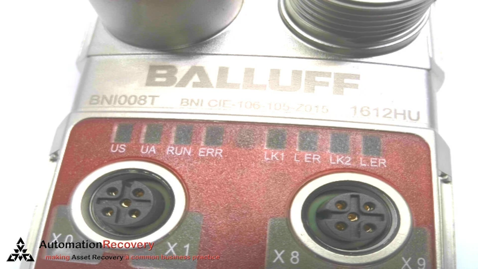 BALLUFF BNI008T NETWORK BLOCK BNI CIE-106-105-Z015, NEW #294908 - Image 2 of 4