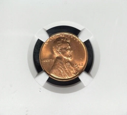1942-S LINCOLN WHEAT CENT ~ NGC - MS 67 RD  ~BEAUTIFUL COIN~ REF#70-010