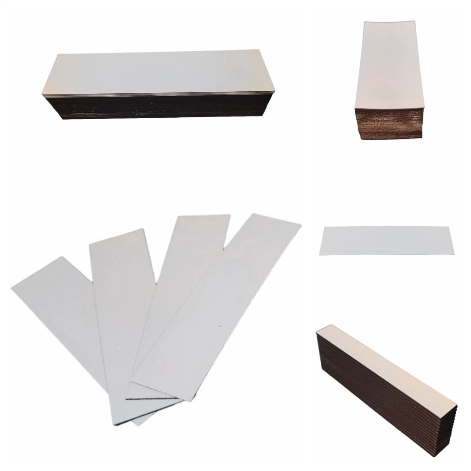 Magnet Schild Regal Beschriftung Lager Etikett Streifen magnetisch beschreibbar - Bild 1 von 1