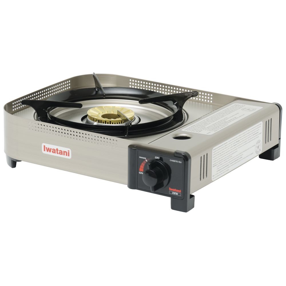 Iwatani 35FW Single-Burner Butane Portable Cooktop Indoor