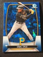 Oneil Cruz 2023 Bowman Chrome Sapphire baseball card #78