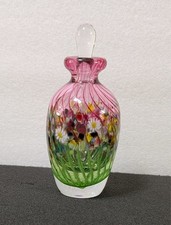 Signed Chris Belleau Art Glass Perfume Bottle...