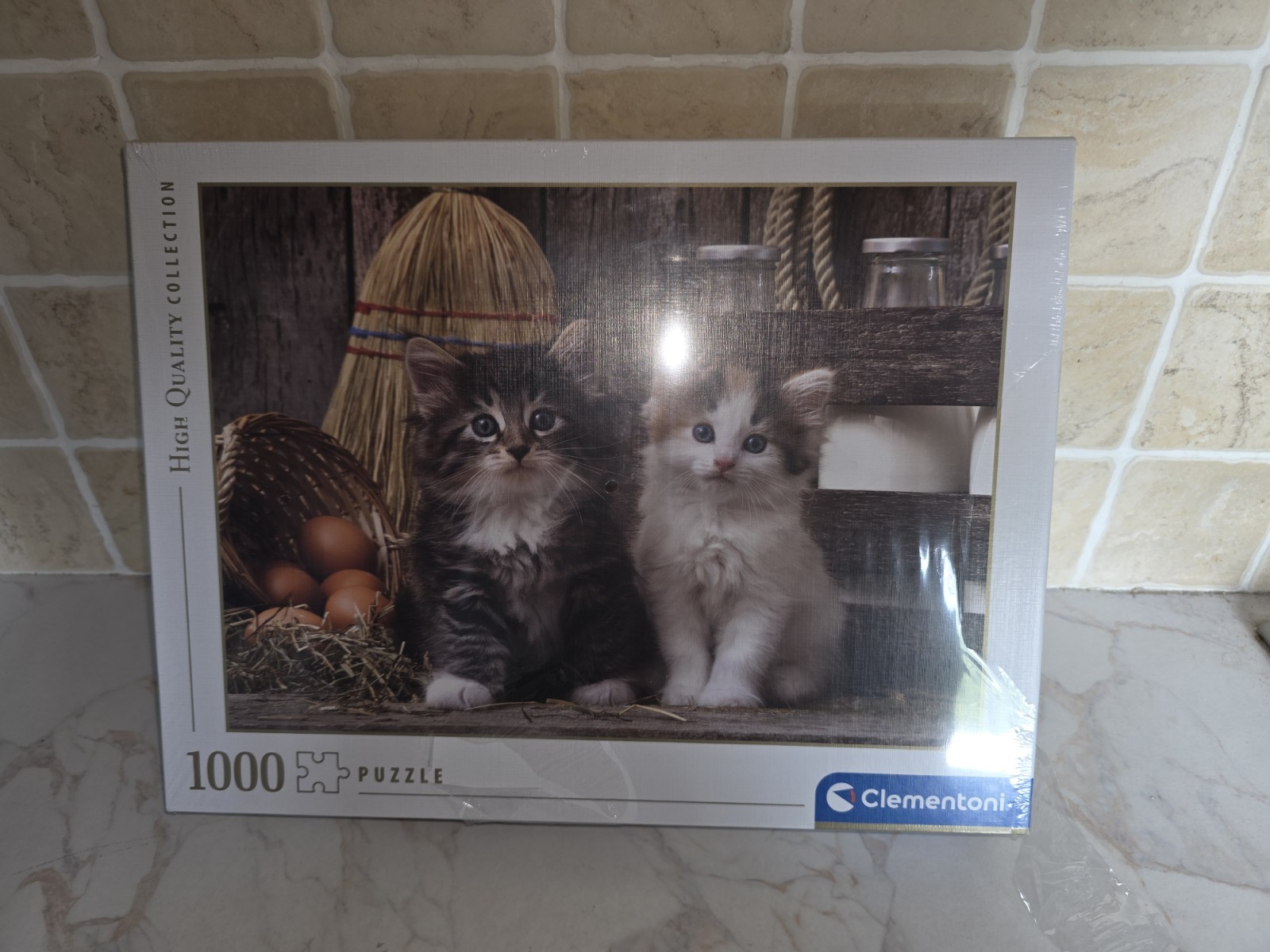 Clementoni Jigsaw Puzzle 1000 pieces, Collection Lovely Kittens, Compact box, Made in Italy, 39943 - Image 2