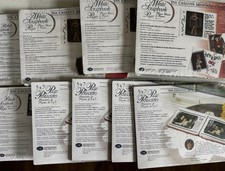 Mixed Lot of 45 Creative Memories 5x7 Scrapbook Pages 40 Page Protectors