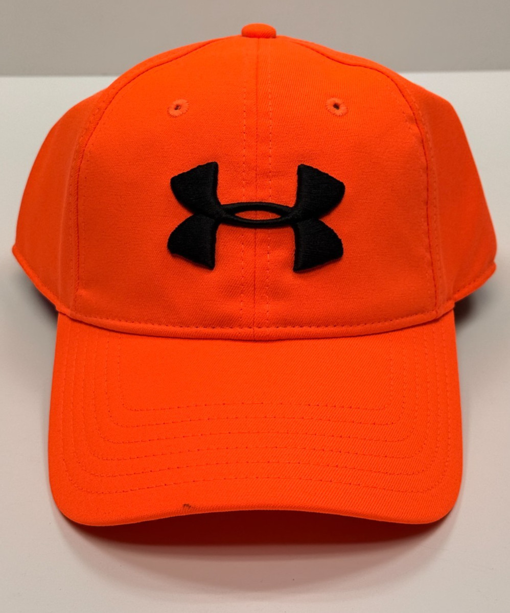 DEFECT UNDER ARMOUR 1300472 Men's Blaze Orange Hunt 2.0 Snap