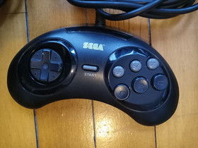 Sega Genesis Console, Controllers, AV Cable, and Power Supply - TESTED & CLEANED