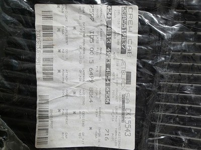 OEM GM Silverado Sierra Crew Cab Rubber Floor Mats 4pc 2014-2018 New