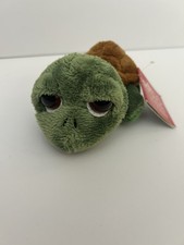 Russ Berrie SHECKY Turtle Plush Lil Peepers Green 5  Soft Stuffed Animal