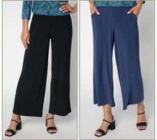 Women with Control Attitudes by Renee Regular Set of 2 Ankle and Crop Icon Pants