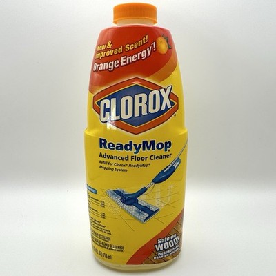 Clorox Ready Mop Advanced Floor Cleaner 24 Oz Orange energy - Discontinued