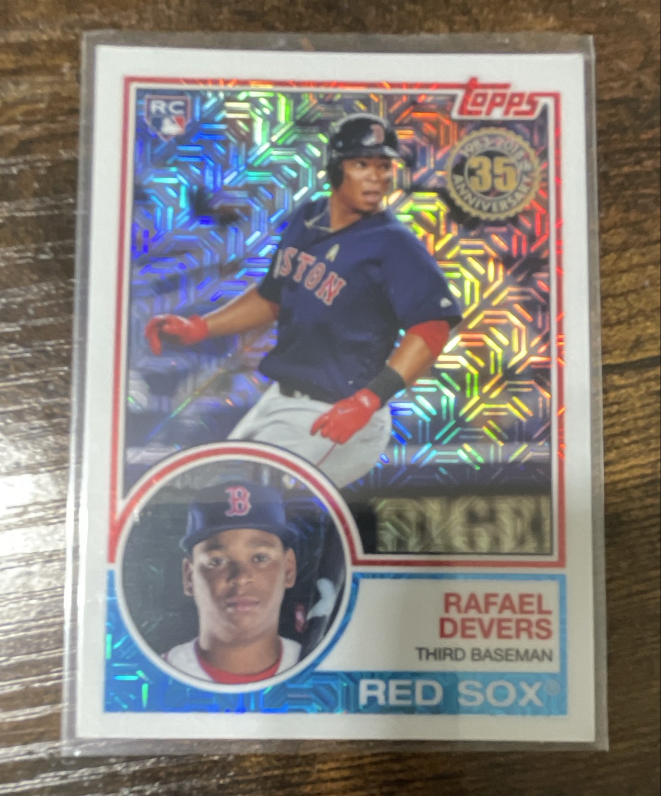 2018 Topps - Silver Pack 1983 Topps Design Chrome Series 1 Rafael Devers #20...