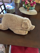 Vintage Steiff Originals Pig Plush 0360/45 Realistic Large 18 Inch Rare Version