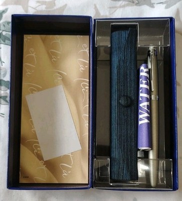 WATERMAN ICI ET LA SILVER ROLLER BALL FRANCE MADE NEW