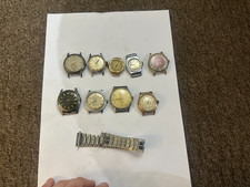 Lote de trabajo de 8 relojes - Dicto, Tenor, Timor, Defto, Dogma, Junghans 1374