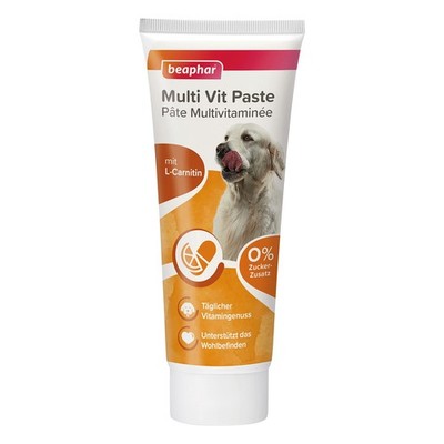 beaphar Multi Vitamin Paste für Hunde 250g - Nahrungsergänzung Vitamine