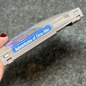 Hudson Soft NES Adventures Dino Riki Classic Retro Game Cartridge Made in JAPAN