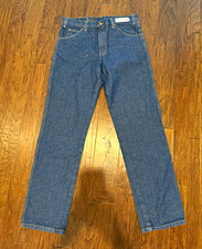 Dickies Men's Dark Wash Blue Denim Jeans Relaxed Fit Straight Leg 34