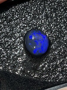 Black Opal Polished Solid Stone Lightning Ridge Stone Blue