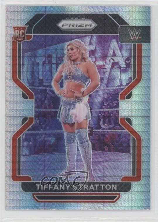 2022 Panini Prizm WWE Hyper Prizm Tiffany Stratton #104 1o19