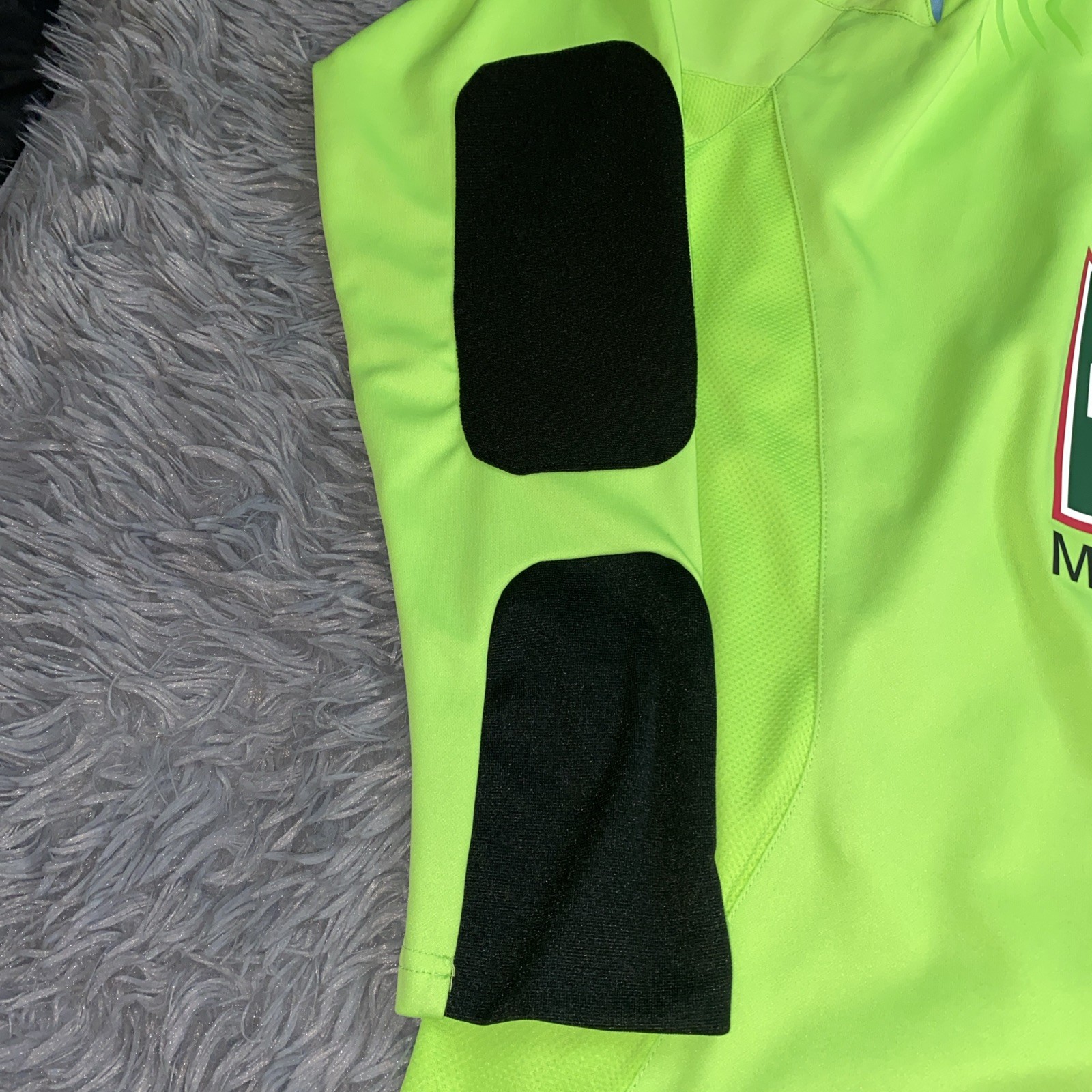 Uhlsport Men’s Sz XL FC Kaiserslautern  Football/Soccer Goalie Jersey Neon Yello