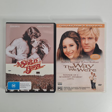 The Way We Were + A Star Is Born 1976 Barbra Streisand DVD Romance Bundle Track