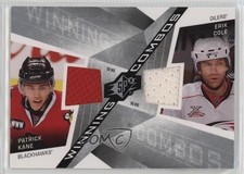 2008-09 SPx Winning Combos Erik Cole Patrick Kane #WC-KC 10gc