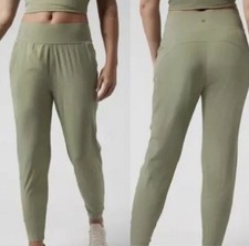 Athleta Run With It Pant Pull On Joggers Athletic Green Women Size S New