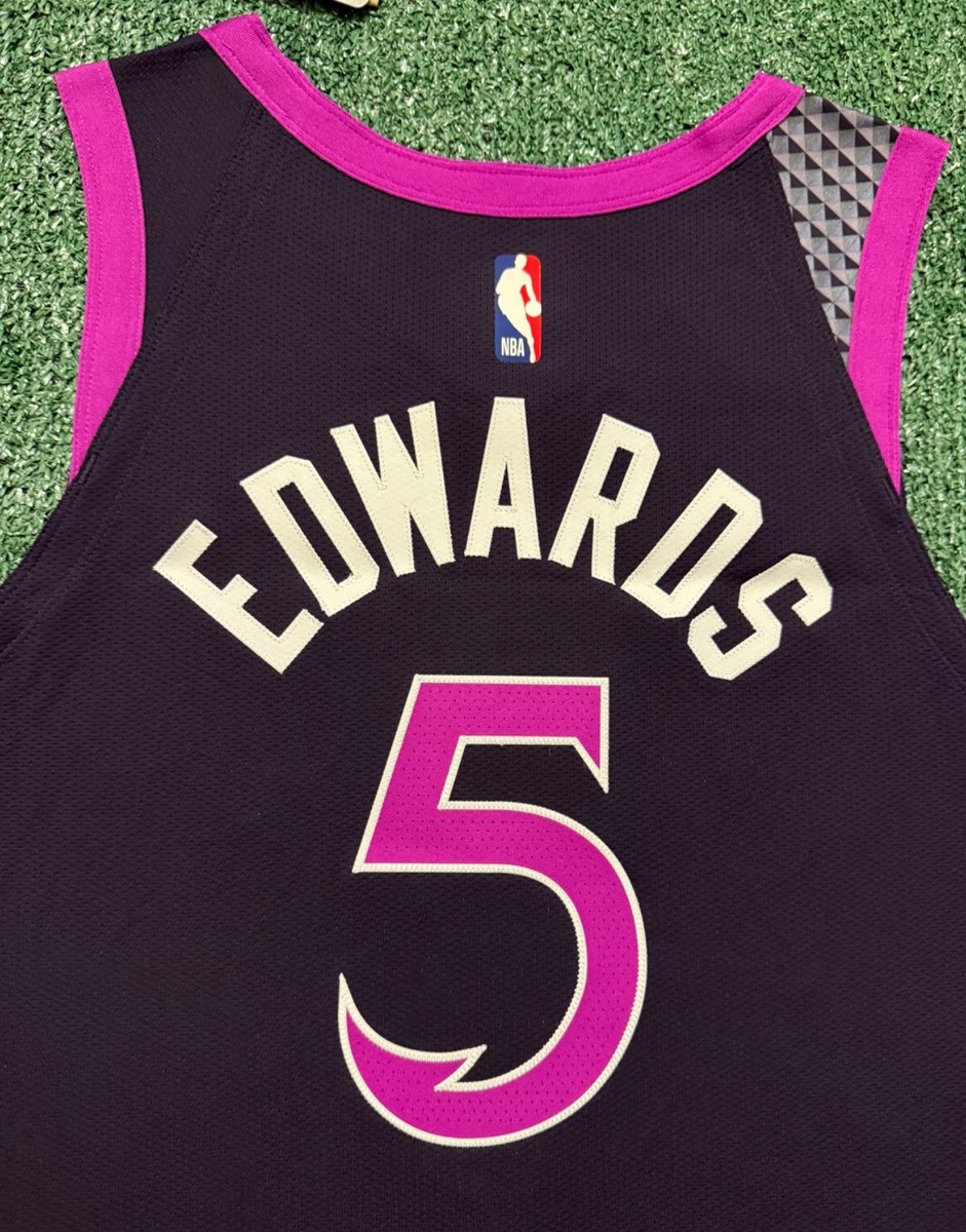 Authentic Anthony Edwards Timberwolves 2025 City Edition Nike ADV