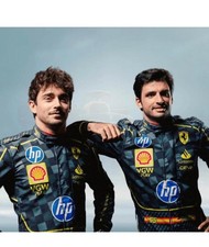HP CharIes Lecierc Go Kart Racing Suit CIK/FIA Level 2 Race Wear in tutte...
