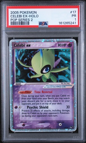 Celebi ex graded PSA 1 for sale on eBay