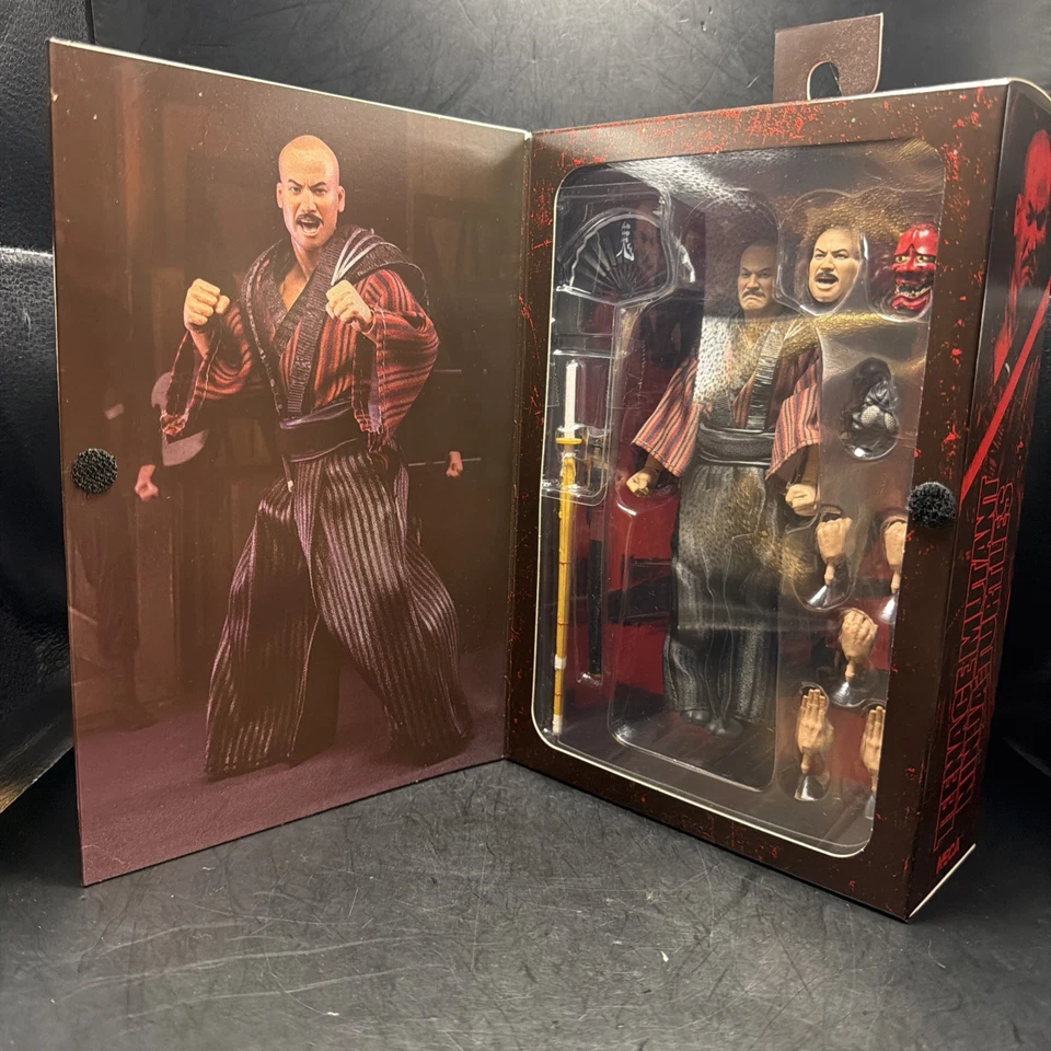 Boneco NECA THE 1990 Movie Ultimate Teenage Mutant Ninja Turtles TATSU NOVO EM FOLHA - Imagem 2 de 4