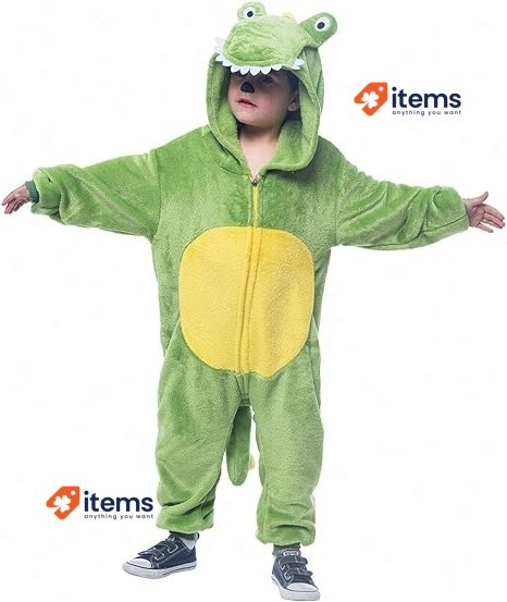 Disfraz De Cocodrilo De Peluche Para Niños Para Cumpleaños Halloween Pequeño