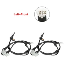 2 Pcs Front Left Side ABS Wheel Speed Sensor Assembly for 2007-2011 Suzuki SX4