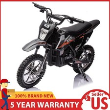 36V Ride on Dirt Bike Electric Battery-Powered Motorcycle, 350W Brushless Motor,