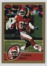 2003 Topps Gold 36/499 Dante Hall #203 xb4