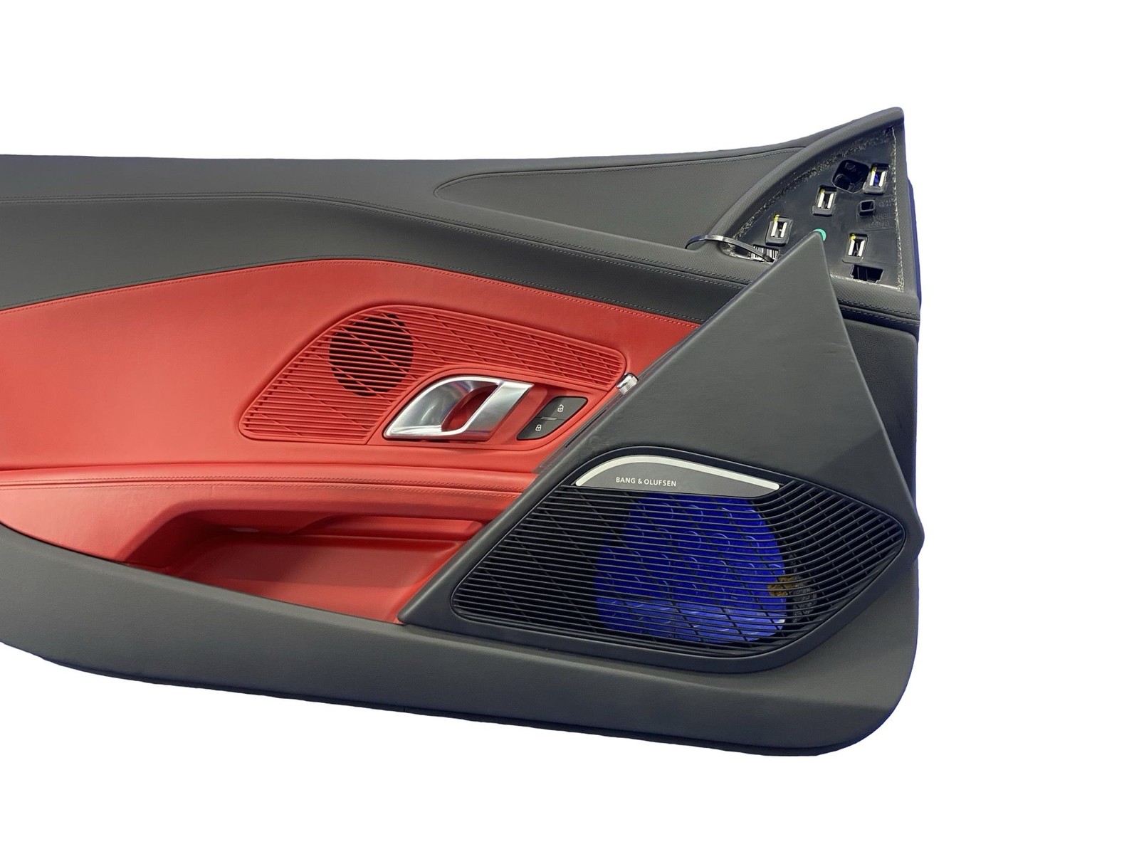 2017-2023 AUDI R8 V10 4S RWS OEM FRONT LEFT INTERIOR DOOR TRIM COVER PANEL
