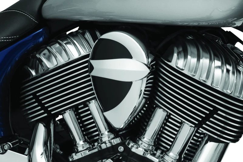 Cubierta de cuerno Kuryakyn Kuryakyn John Shope Series Vantage * Se adapta a Indian Chiefs Foto 2 de 4