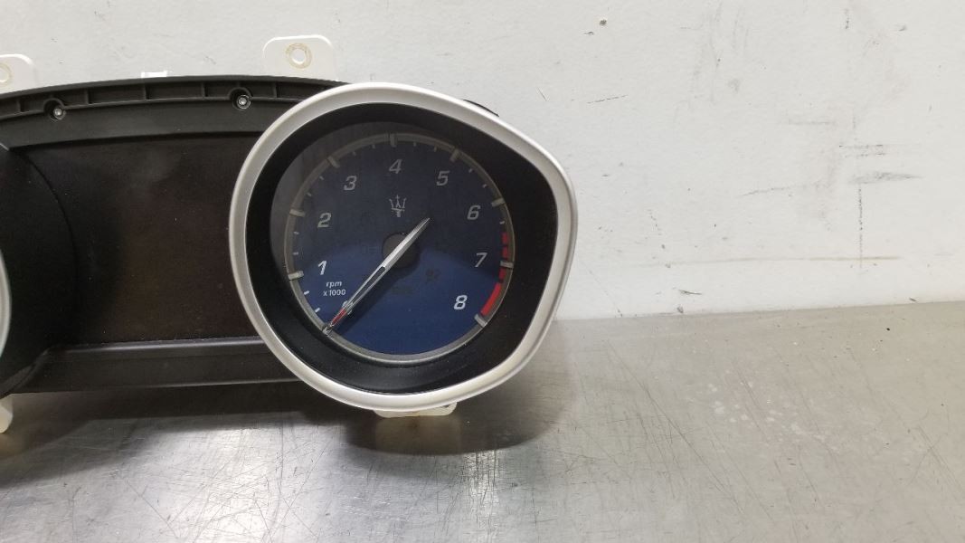 17 2017 MASERATI GHIBLI OEM SPEEDOMETER GAUGE CLUSTER 670100152