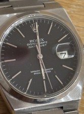 Rolex Oyster quartz Datejust 17000 Black Dial Was Working And Stopped