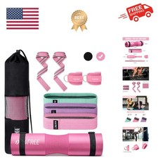 9Pcs Barbell Pad Set for Squat, Hip Thrusts, Lunges, Leg day, Standard Olympi...