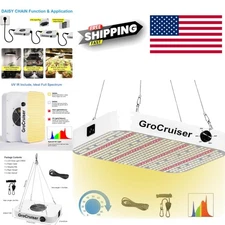 Smart Full Spectrum LED Grow Light for Indoor Plants with Adjustable Brightness