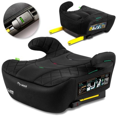 NUKIDO Kindersitzerhöhung ECE R129/03 Autositzerhöhung i-Size ISOFIX 125-150cm