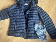 Tommy Hilfiger Packable Natural Down Puffer Jacket S Comes With Bag