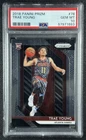 TRAE YOUNG PSA 10 2018-19 PANINI PRIZM #78 ROOKIE RC HAWKS 1693