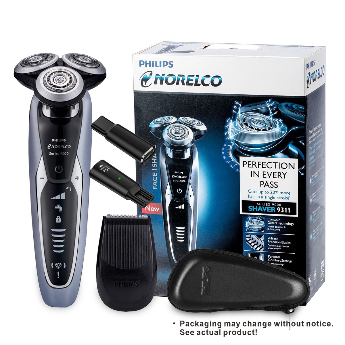 Philips Shaver series 9000 Wet and dry electric shaver S9311/84