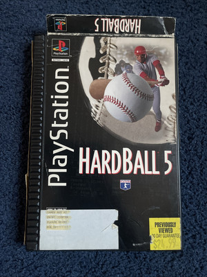 HardBall 5 (Sony PlayStation 1 PS1) Long Box And Game Only No Manual